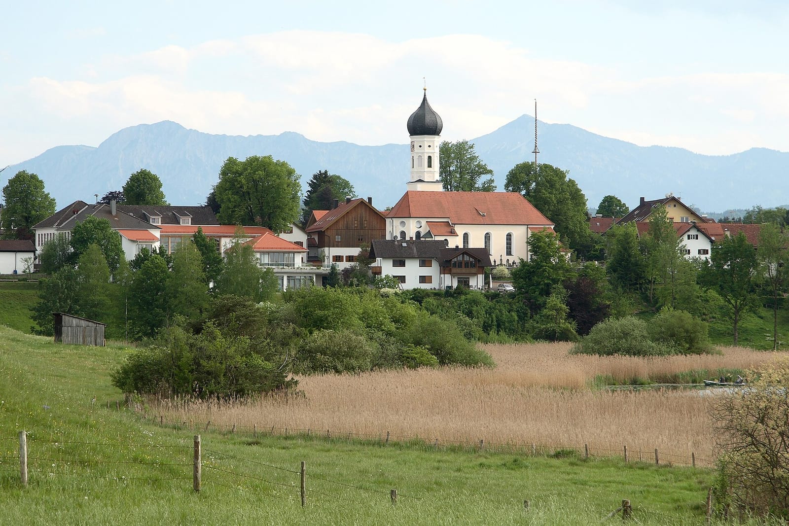Blick auf Iffeldorf