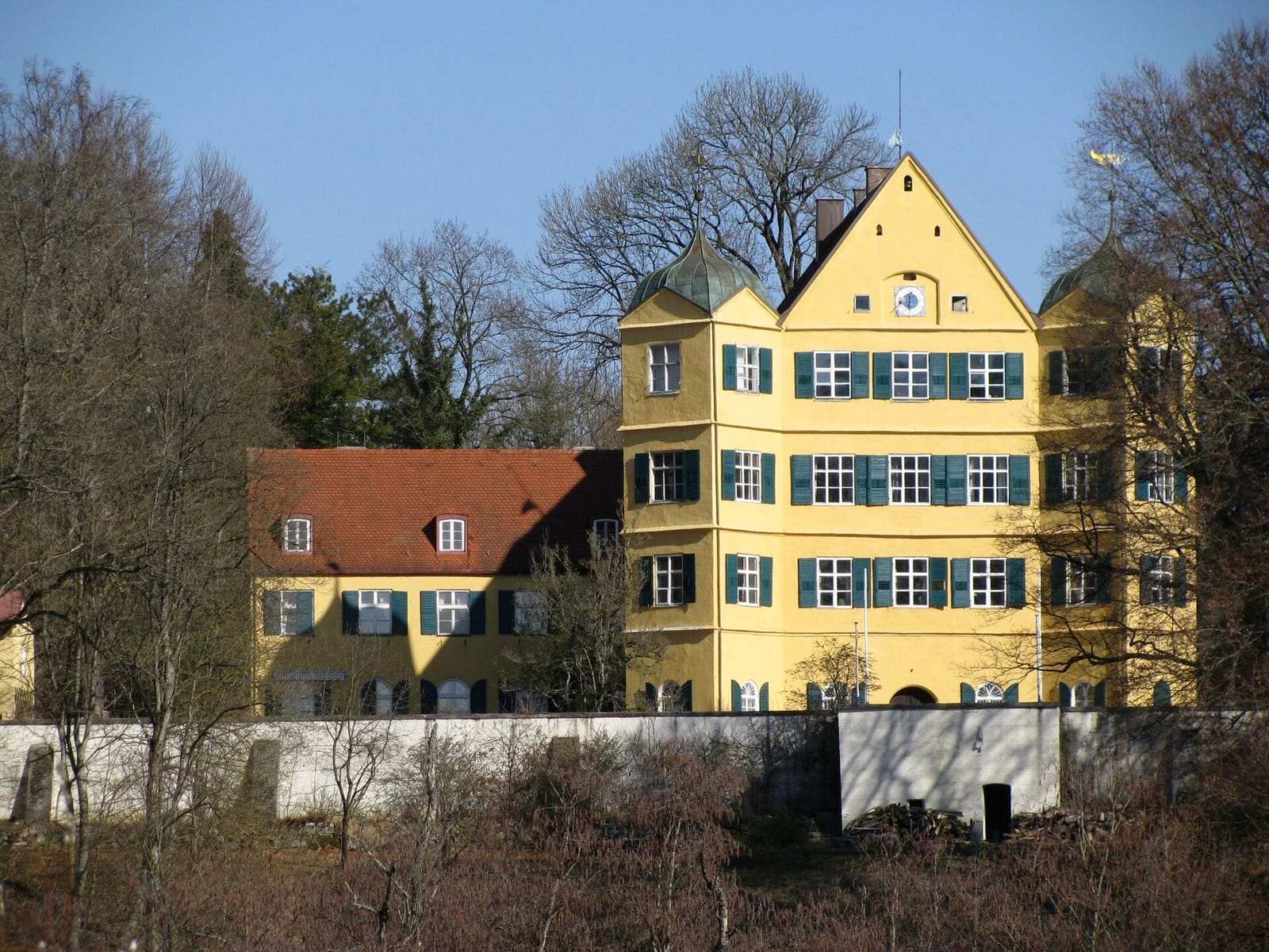 Schloss Leutstetten von Süden