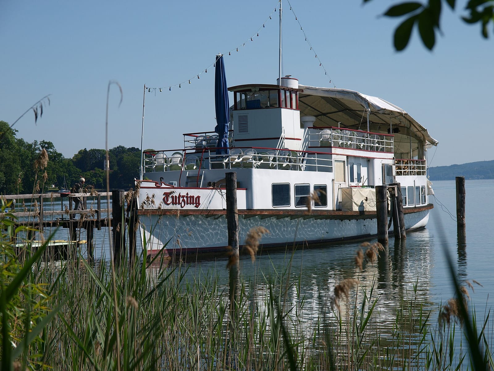 Picture of the Museumship "Tutzing" located near the german city tutzing in bavaria